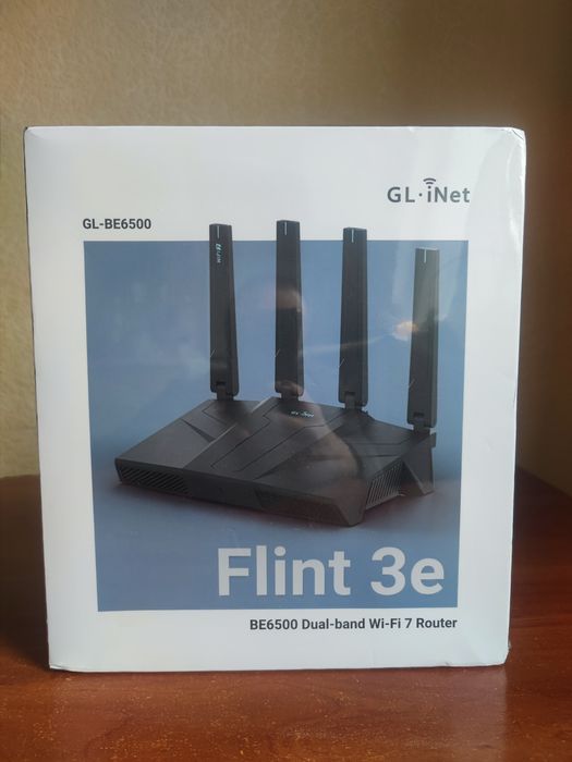 Продам Wi-Fi 7 роутер GL.iNet Flint 3e (GL-BE6500) 2.5G | Потужний