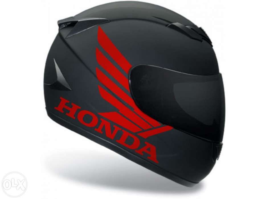 Autocolante honda Capacete