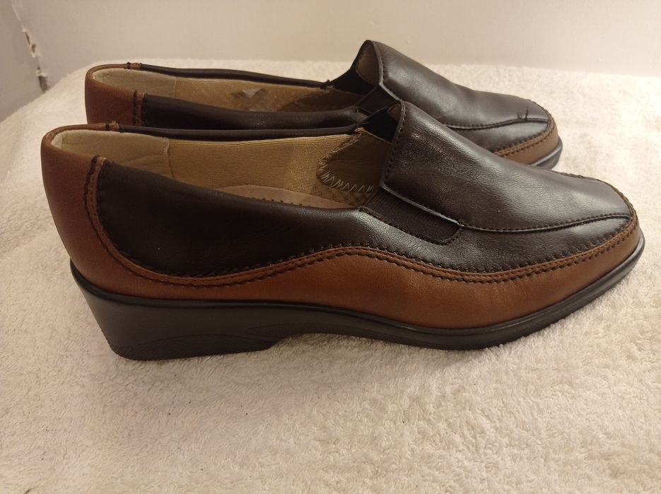 Nowe, skórzane buty, mięciutkie, R 38