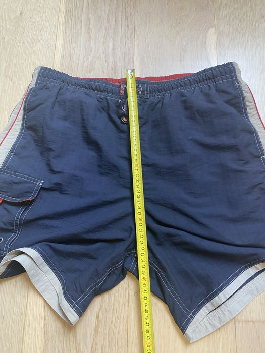 Krótkie spodenki męskie z siatką XL
