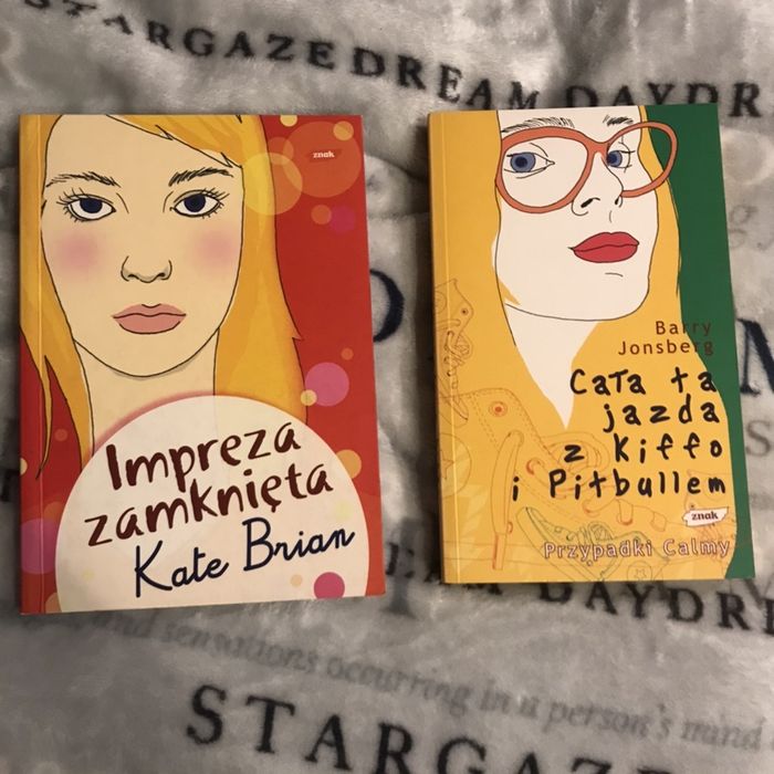 książki „Impreza zamknięta” i „Cała jazda z Kiffo i Pitbullem”