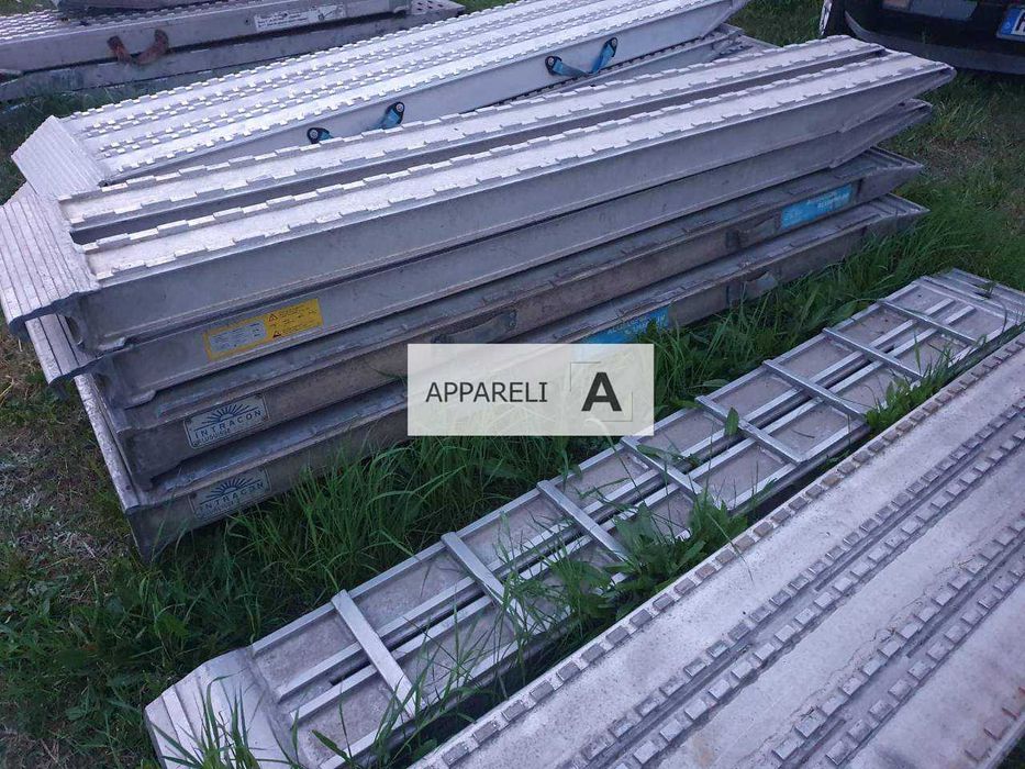 Алюмінієві трапи 2.5 м Грузоподъемность 12 тон 24 тони