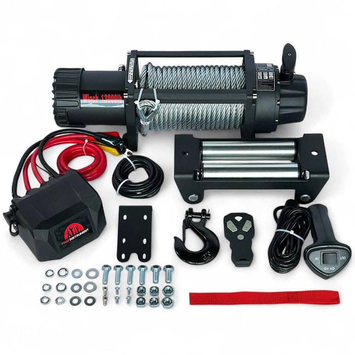 Автомобільна електрична лебідка Profinstrument 13000 LBS 24V (5909 кг)