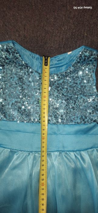 Святкові сукні для дівчинки- голубе, рожеве