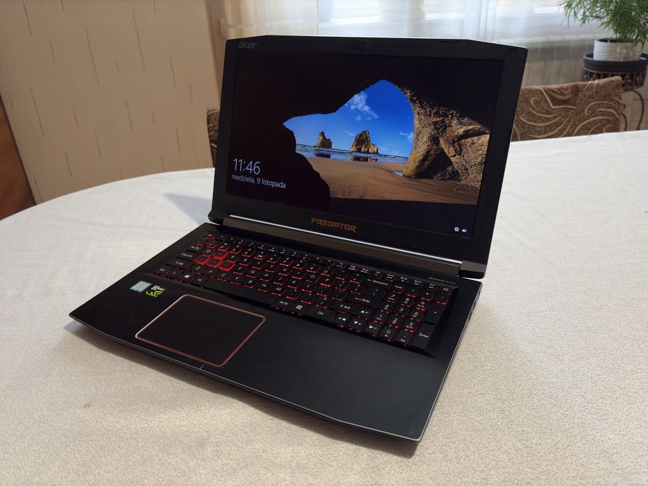 Laptop Gamingowy Asus predator Helios 300 gtx1050TI i7 7th Rakszawa ...