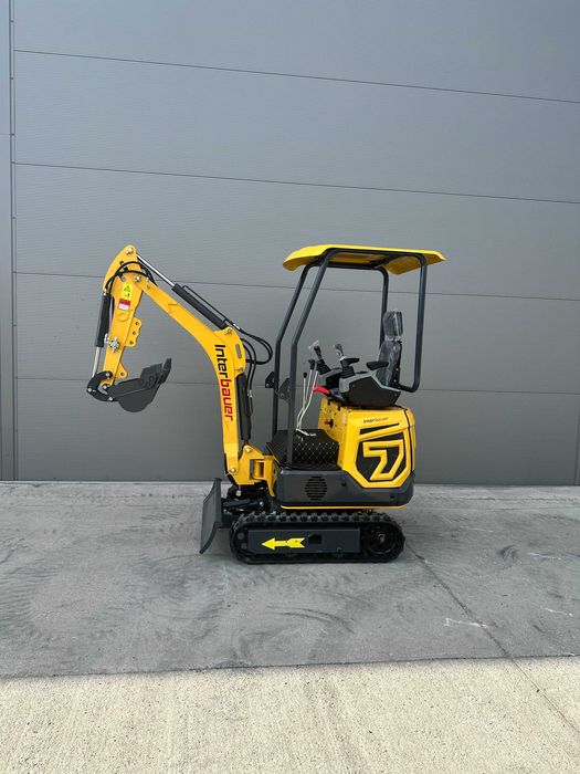 NOWA minikoparka Interbauer IB10JU 1100kg RAMIĘ SKRĘTNE JOYSTICKi