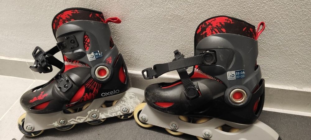 Patins em linha oxelo