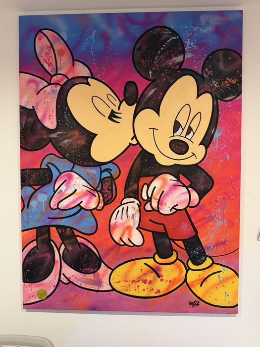 Quadro Minnie e Mickey