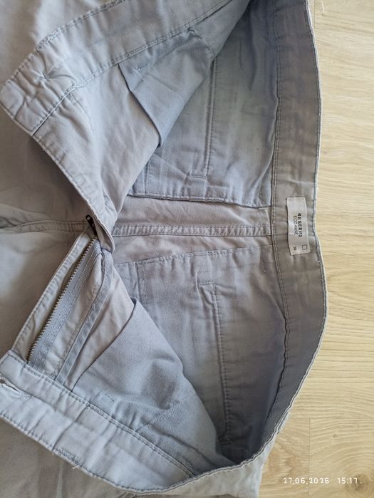Reserved męskie szorty spodenki chinosy rozmiar 30 błękit