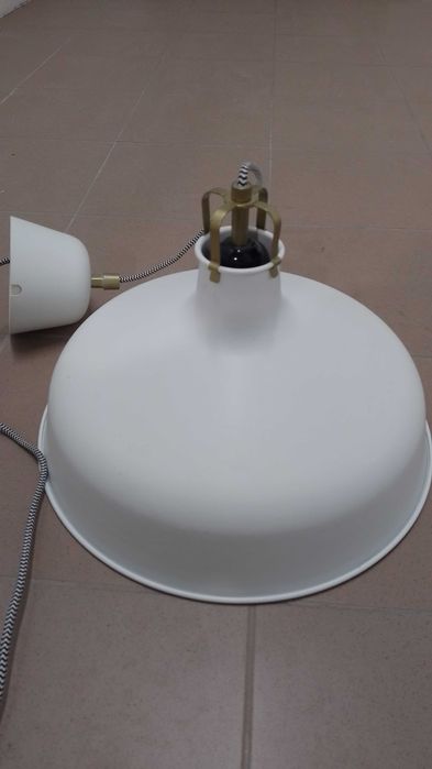 Lampa żyrandol kinkiet plafon ikea hektar duża średnia