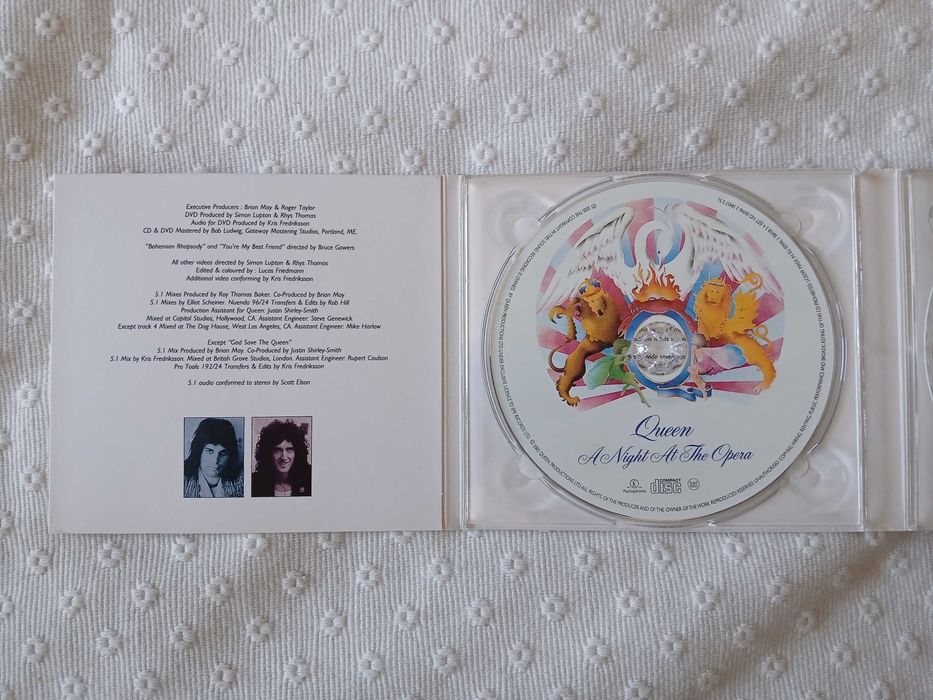 Queen – A Night At The Opera - CD+DVD