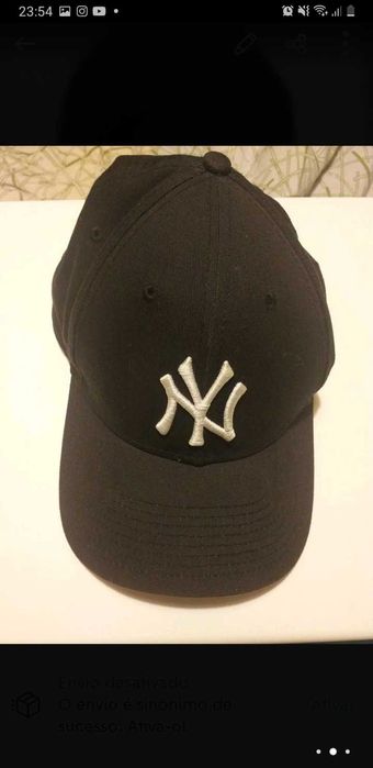 chapéu new era preto