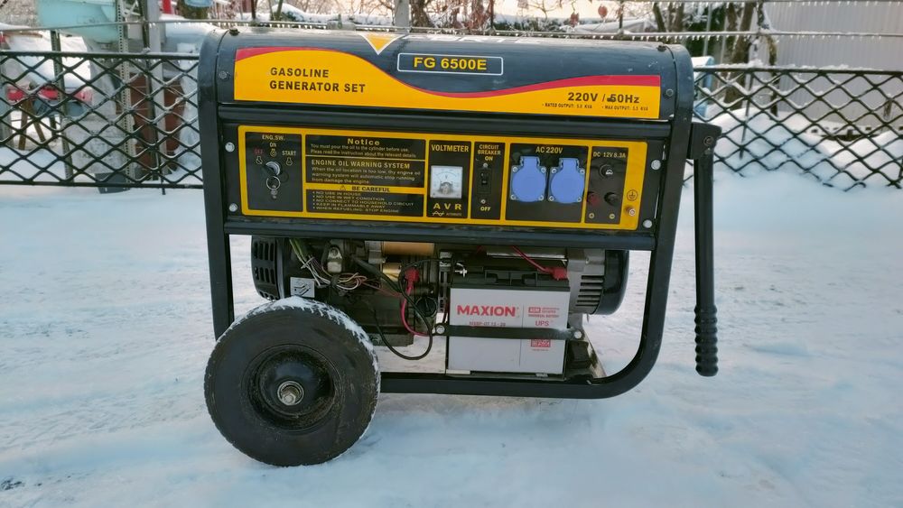 Генератор бензиновий Forte FG6500 5.5 кВт