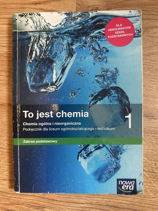 Podręcznik to jest chemia 1