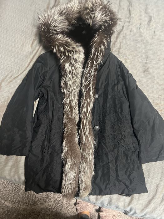 Куртка з натуральним хутром