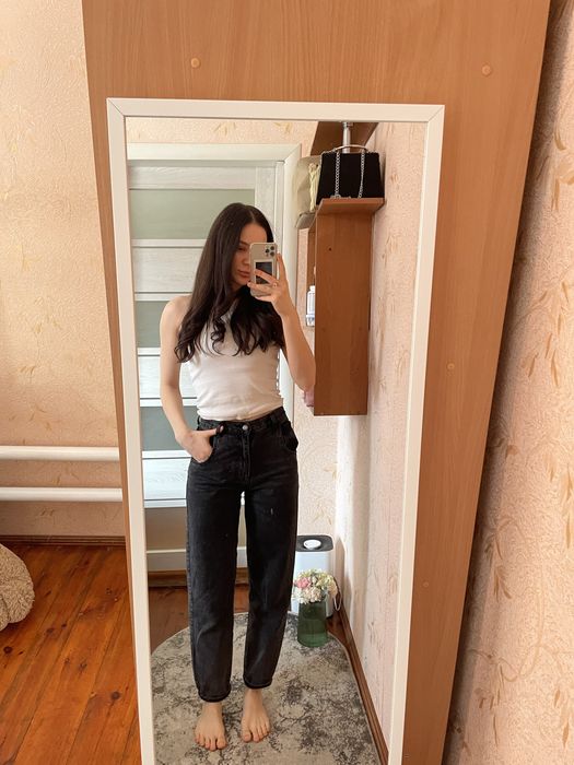 Джинси темно сірого кольору