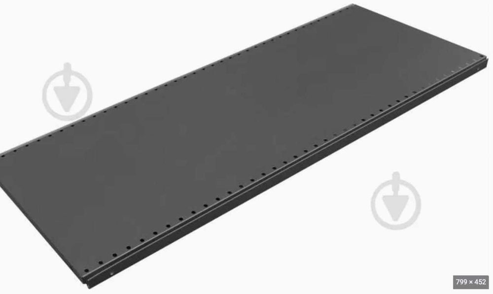 Полки стеллажа Modern Expo 500х1000 металлические