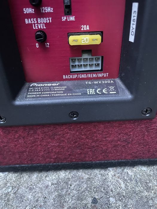 Subwoofer aktywny pioneer