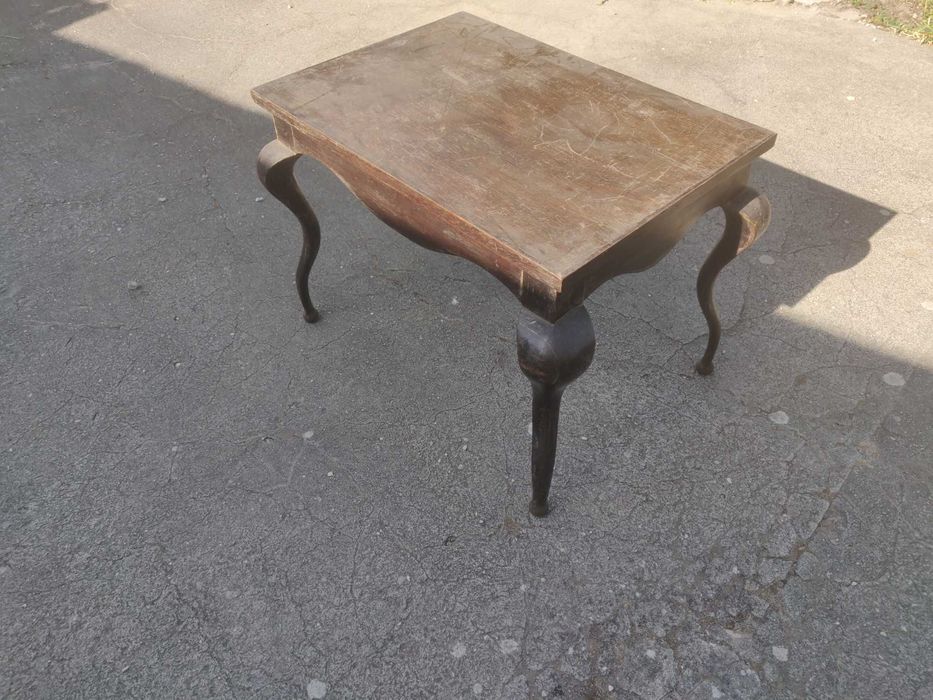 Mesa de madeira .