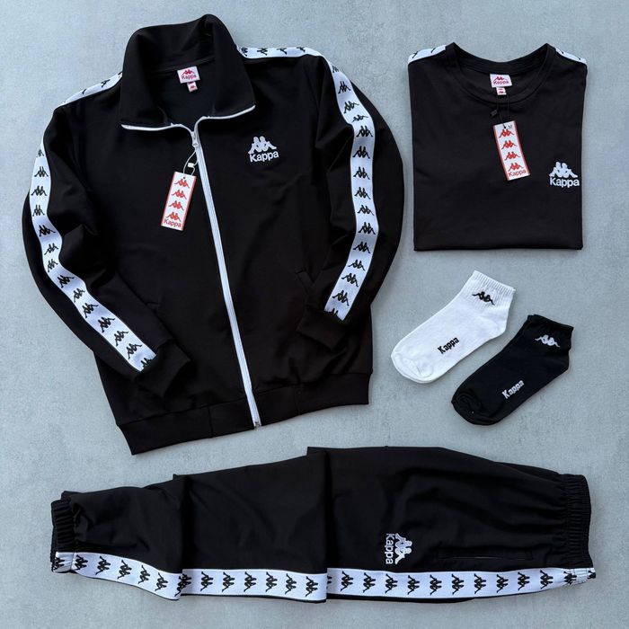 Чоловічий спортивний костюм каппа Kappa [3в1] [S,M,L,XL,XXL] + шкарпетки в подарунок!