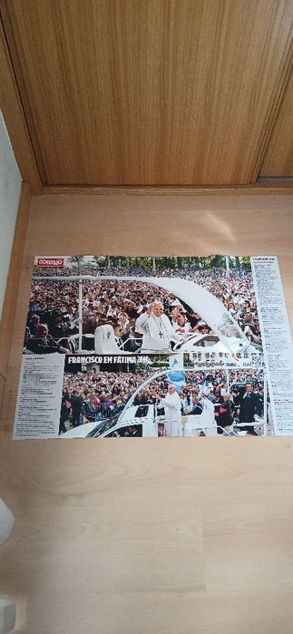 Mega poster do Papa Francisco