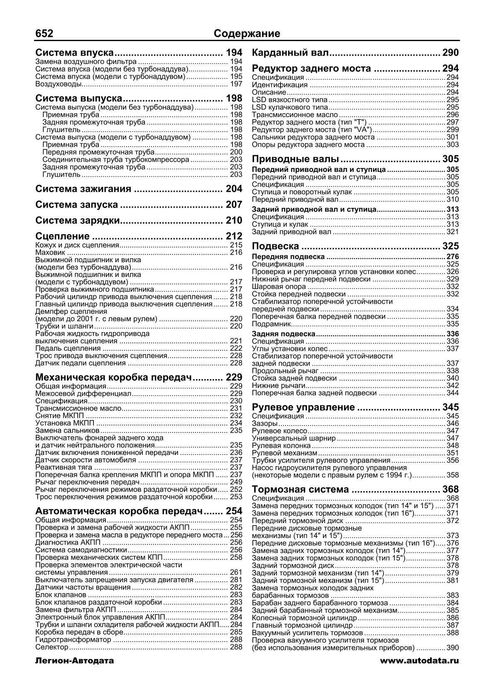 Subaru Impreza. Руководство по ремонту и эксплуатации. Книга