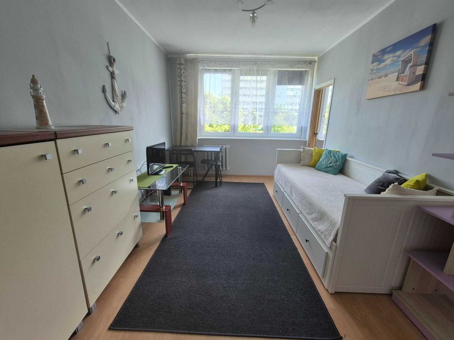 Przytulne mieszkanie dwupokojowe, Gdańsk Jelitkowo, w niedalekiej odległości od plaży,  od września