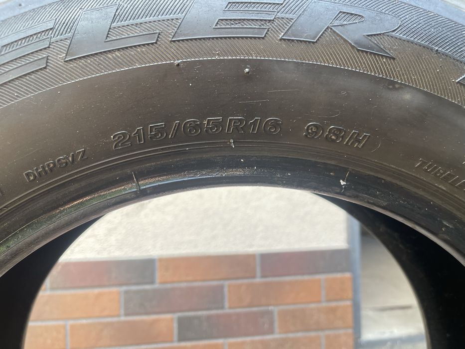 Шини 225 65 16 BRIDGESTONE DUELER H/P літня