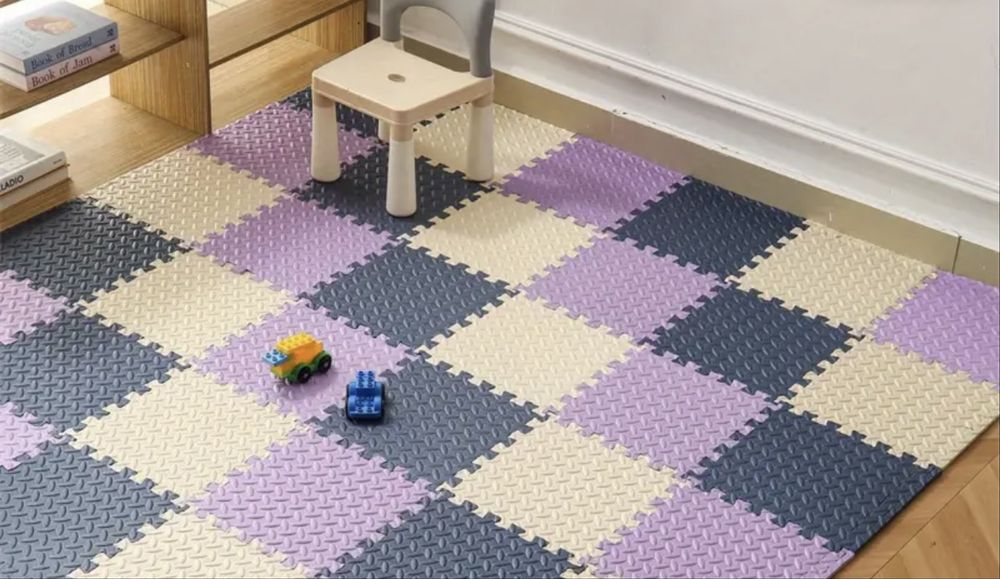 Килим пазл EVA 30*30*1 см дитячий/для спорту/дома/робочих приміщень