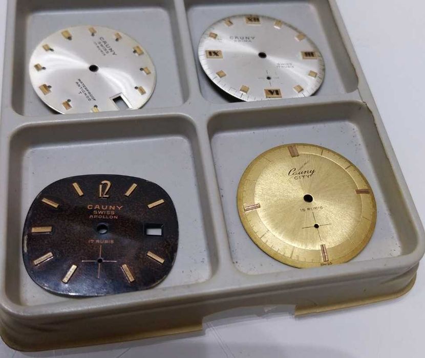 Cauny lote 10 mostradores Relógios de Homem