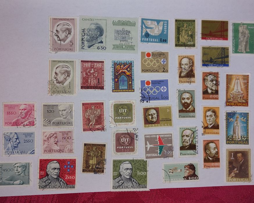 Selos antigos e muito raros em bom estado