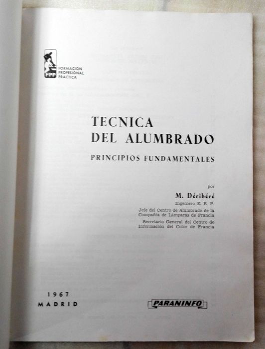 Livro Tecnica del Alumbrado – Principios Fundamentales