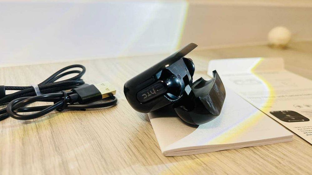 HTC NE68 AI навушники перекладач 134 мови Bluetooth 6.0 сенсорний кейс TWS беспроводные наушники переводчик Touchscreen USB-C