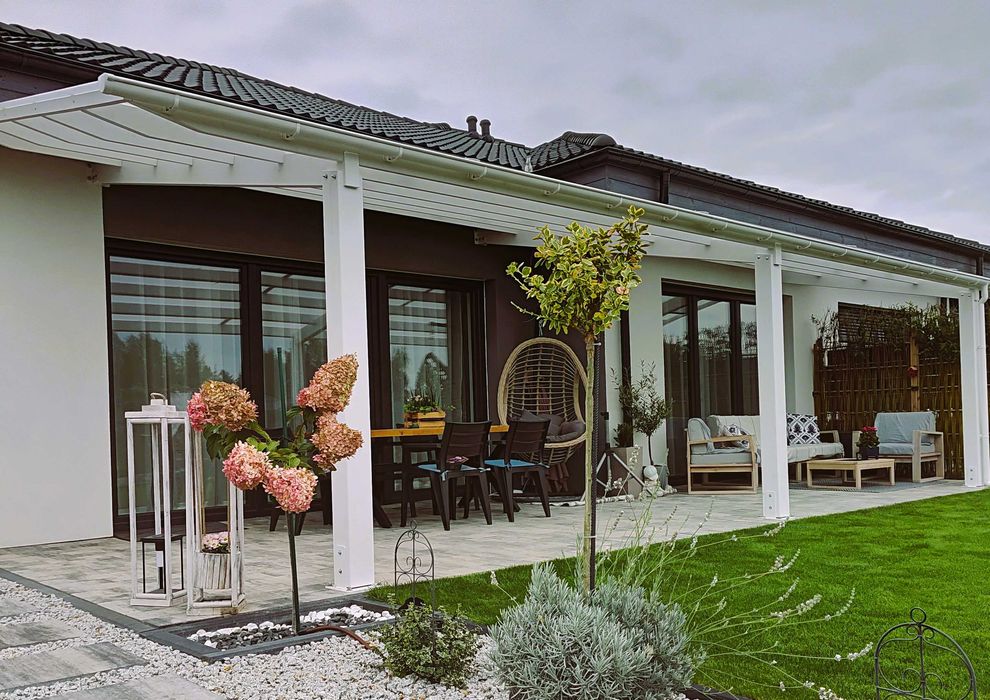 Zadaszenie 500/500 z drewna klejonego warstwowo