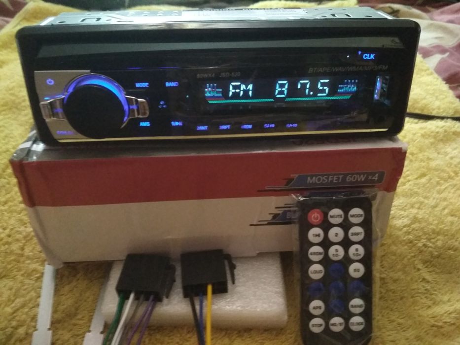 Авто магнитола 1 Дин 4022D с экраном 4, 1 дюйма, блютуз. JSD520