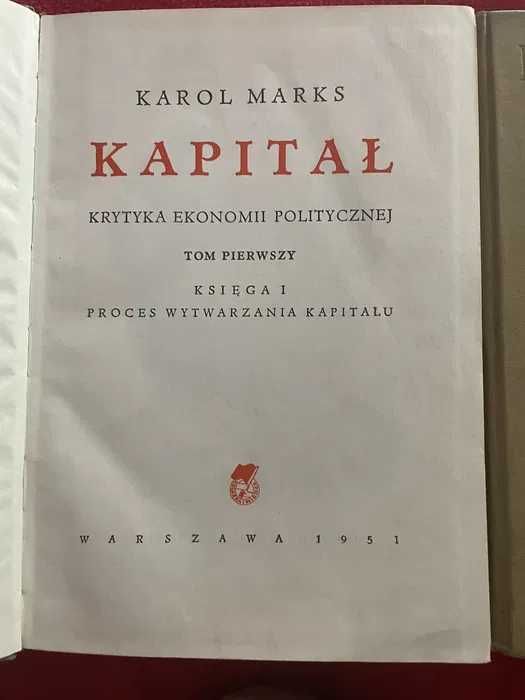 Karol Marks - Kapitał - Tom 1 i 2