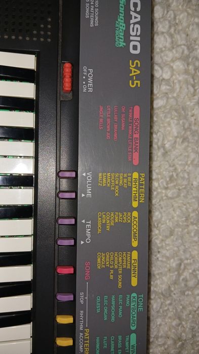 Дитячий синтезатор Casio Sa-5