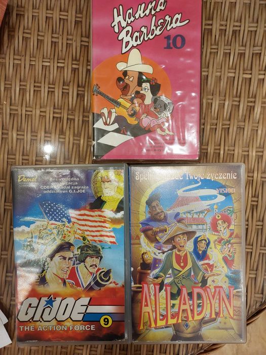 Kasety VHS 11 szt.
