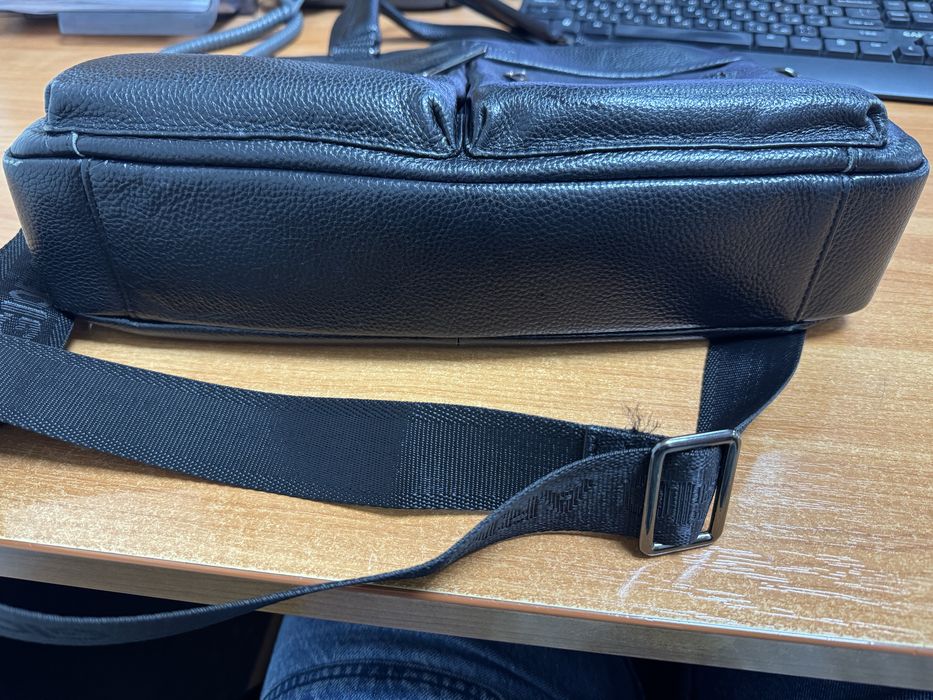 Мужская сумка портфель кожа ARMANI