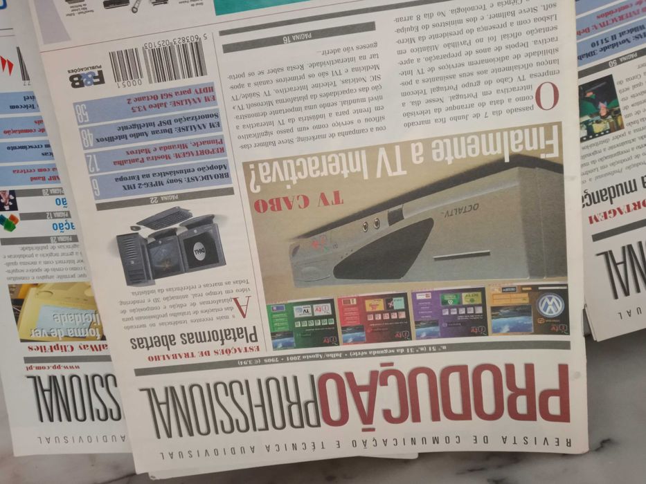 Revista "Produção Profissional" (edição Portuguesa)