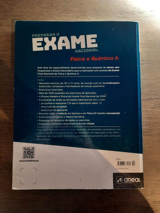 Exame nacional fisica e Química 11