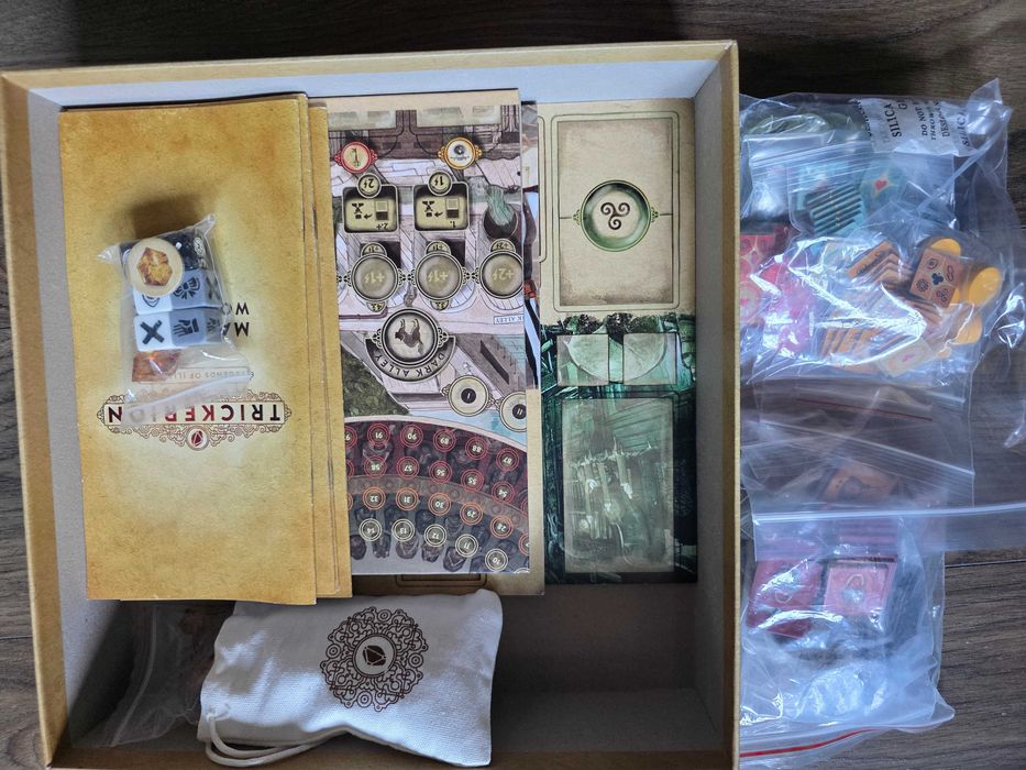 Gra planszowa Trickerion edycja kickstarter Legend box wersja angielska