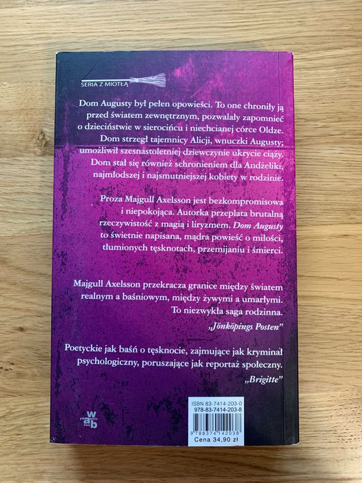 Majgull Axelsson Dom Augusty