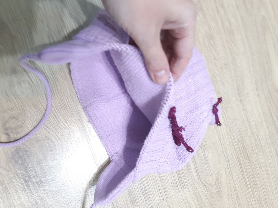 Czapka szalik r. 54 Ajs na zime komplet