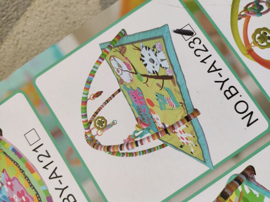 Детский развивающий коврик