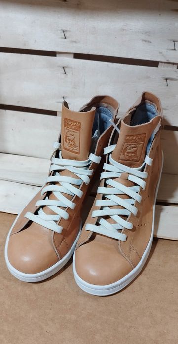 Męskie buty skórzane Adidas Stan Smith Mid Horween 41