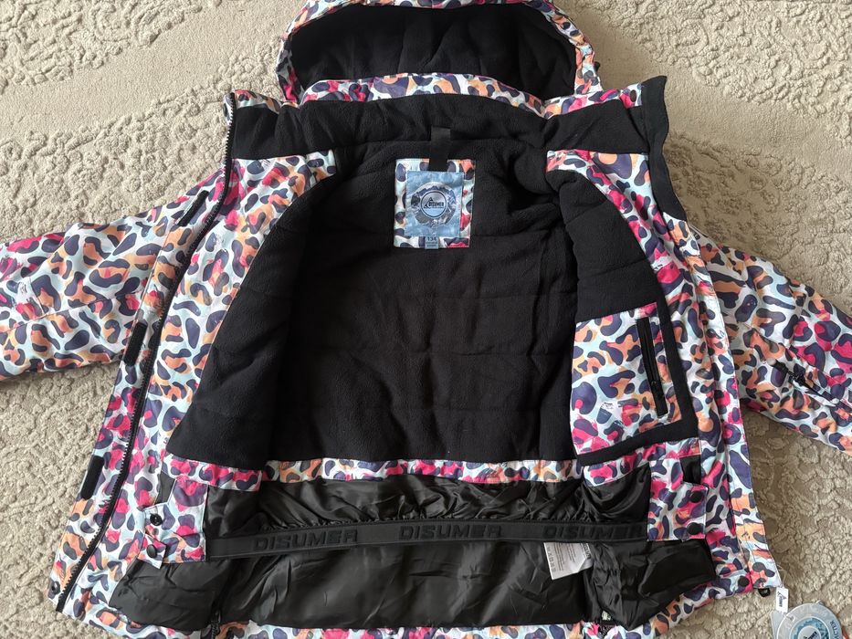 Зимовий мембранний термо костюм комбінезон на дівчинку128-164 Dizumer
