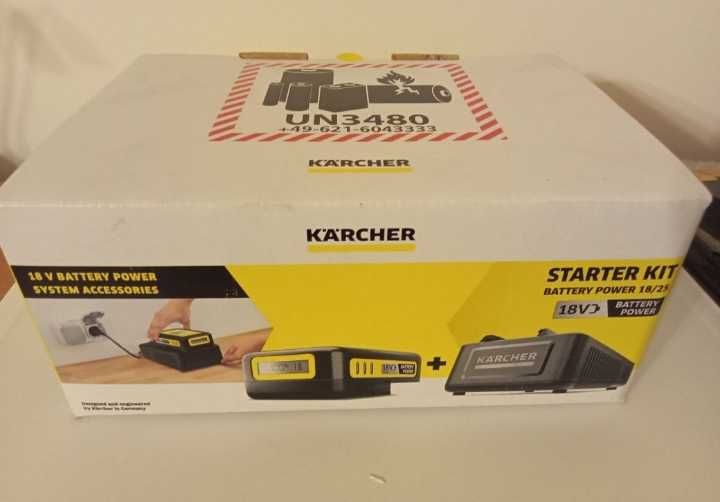 Kosa akumulatorowa Podkaszarka Karcher LTR 18-25 + Aku 2.5ah Ładowarka