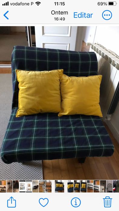 Cambalhota com estrado de ripas