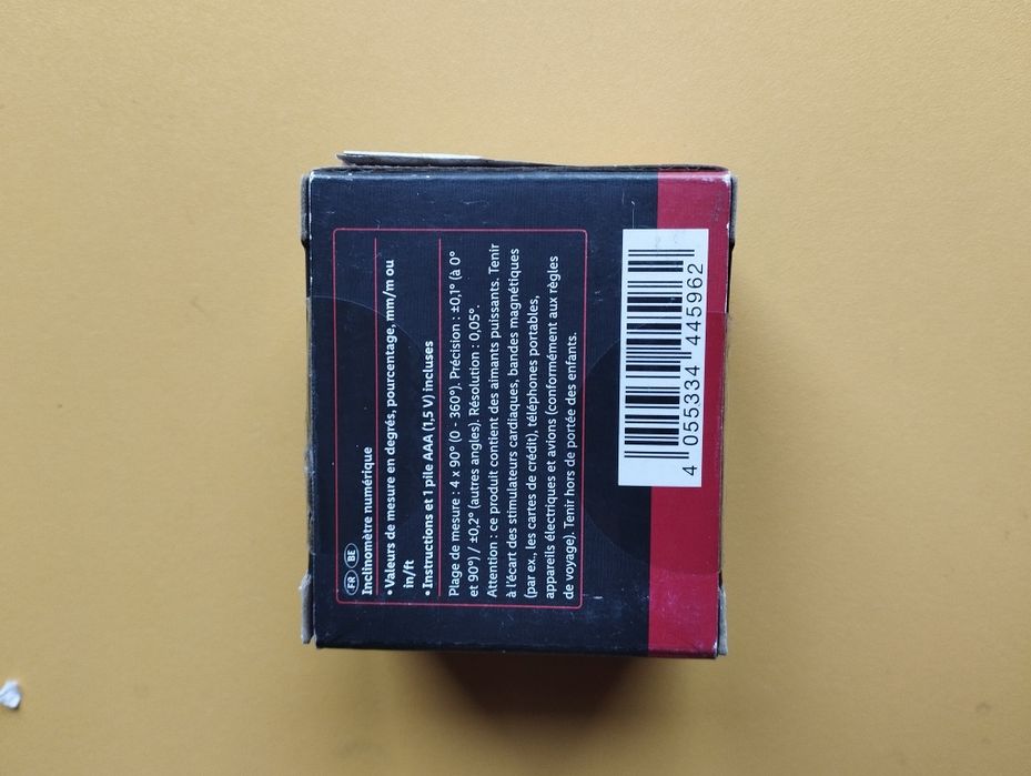 цифровой инклинометр Parkside